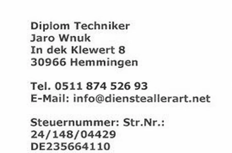 Inhaber – Schlüsseldienst Badenstedt